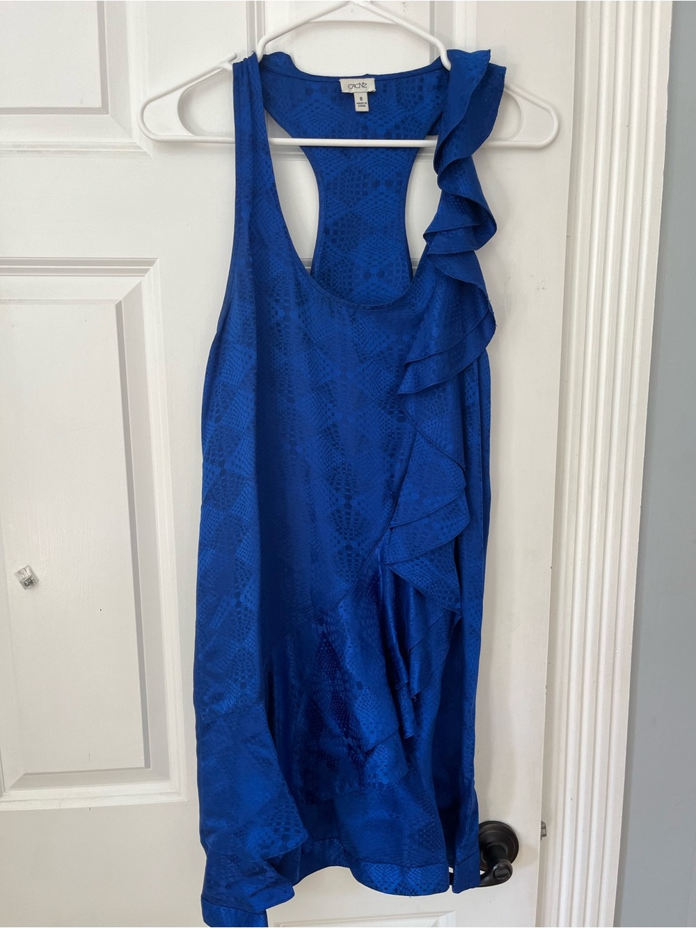 Y2K Era Caché Asymmetrical Cocktail Dress